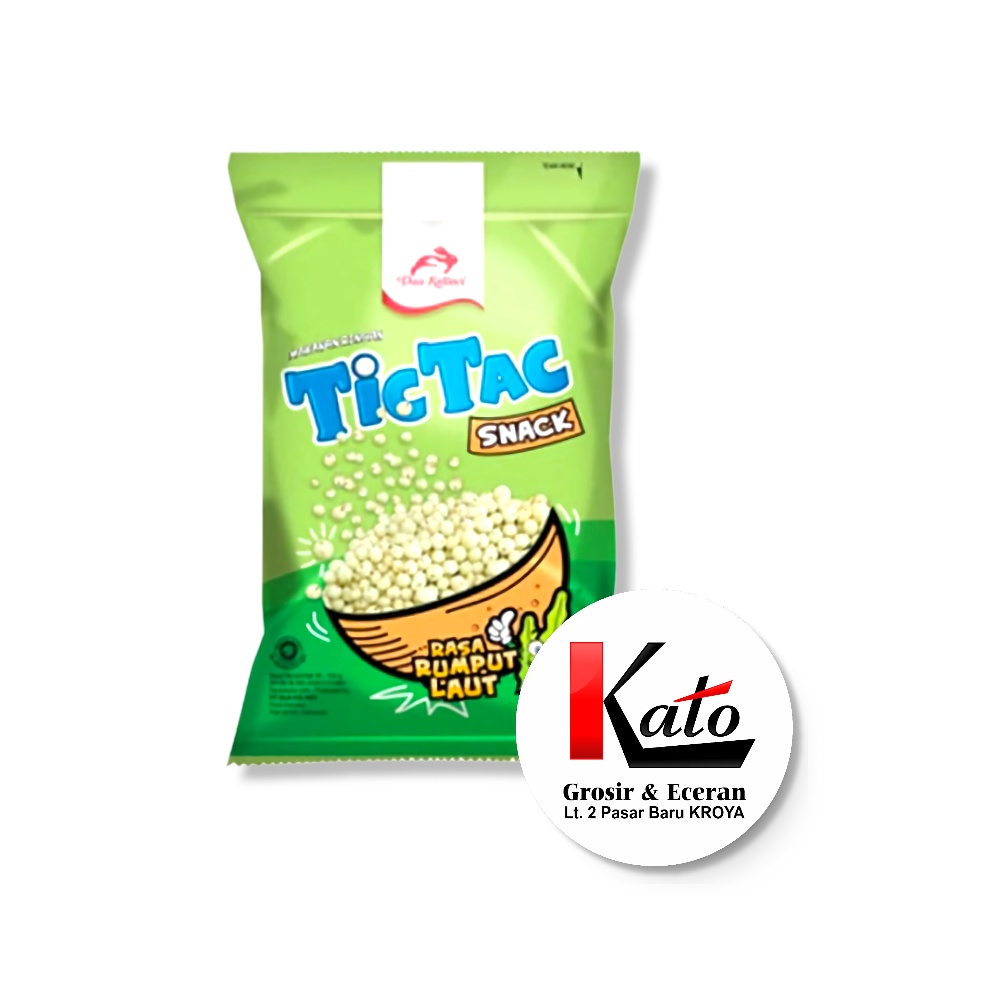 

Dua Kelinci Snack Campur Tic Tac Seawed Snack Pilus Rasa Rumput Laut 90gr