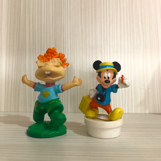 Rugrats from Venom est 1999 and Mickey Disney / Action Figure Rugrats & Action Figure Mickey Disney