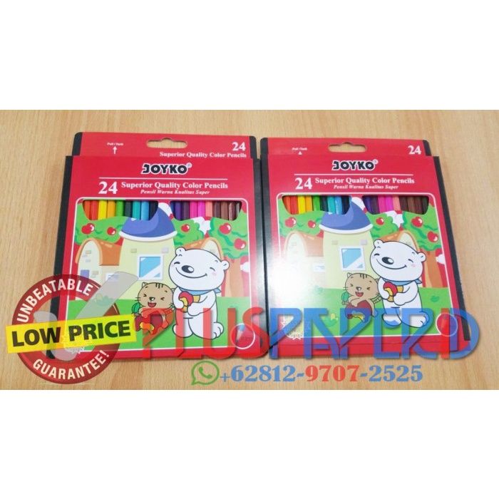 

Buruan Grosir!!! Pensil Warna 24 Joyko Cp-24Pb ( 24 Color ) Hemat