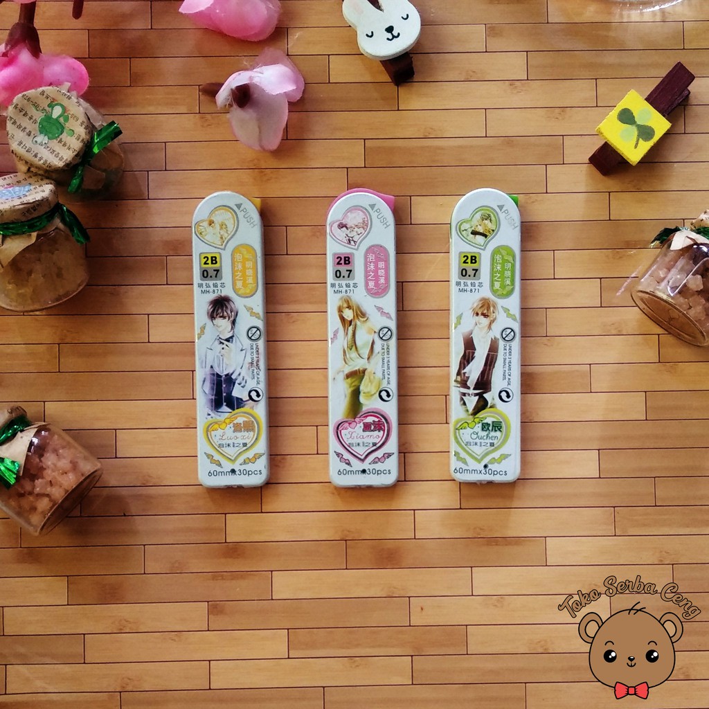 

Isi Pensil Mekanik Cantik Karakter Anime Love 0,70 x30 pcs