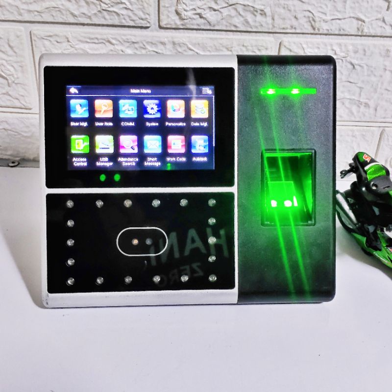 Fingerprint MBB Fiface Mesin Absen sidik jari Wajah Touchscreen