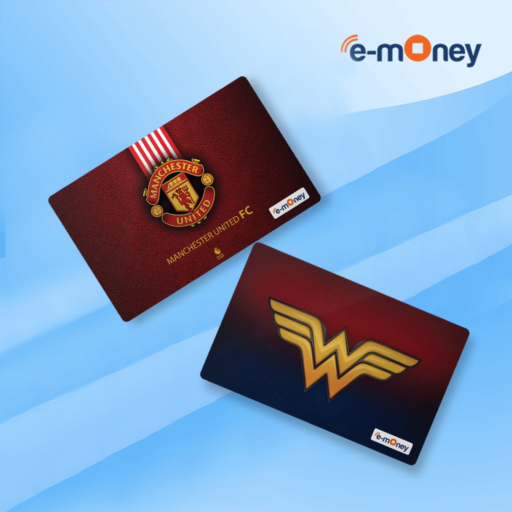 Custom EMONEY Mandiri 1 sisi kualitas terbaik