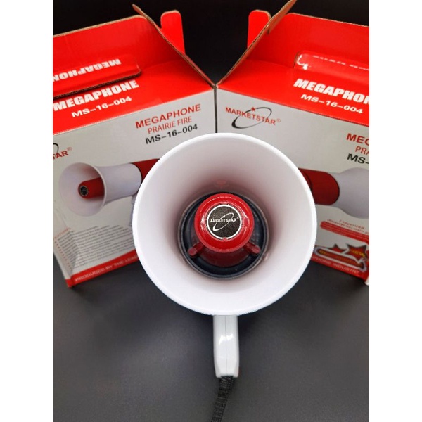 Hand Megaphone Portable dengan Batterai, Pengeras Suara Portable Genggam Tangan, 15watt jangkauan 500meter