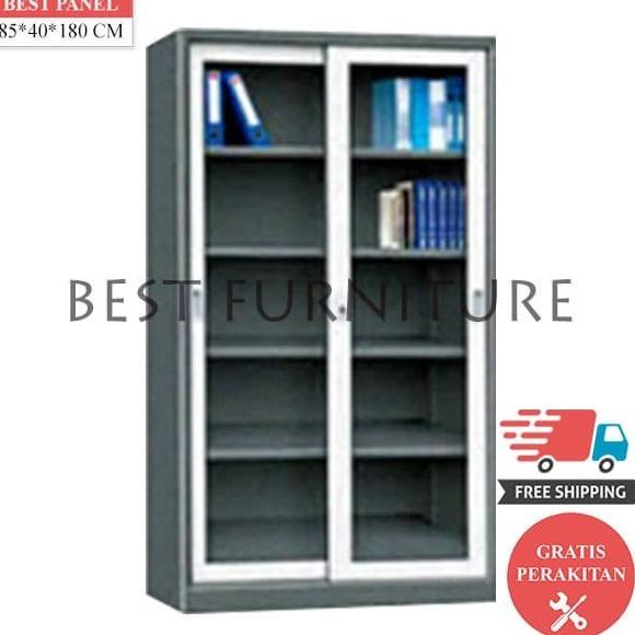 

Best Lemari Arsip Besi 2 Pintu LA-2001 uk 85x40x180