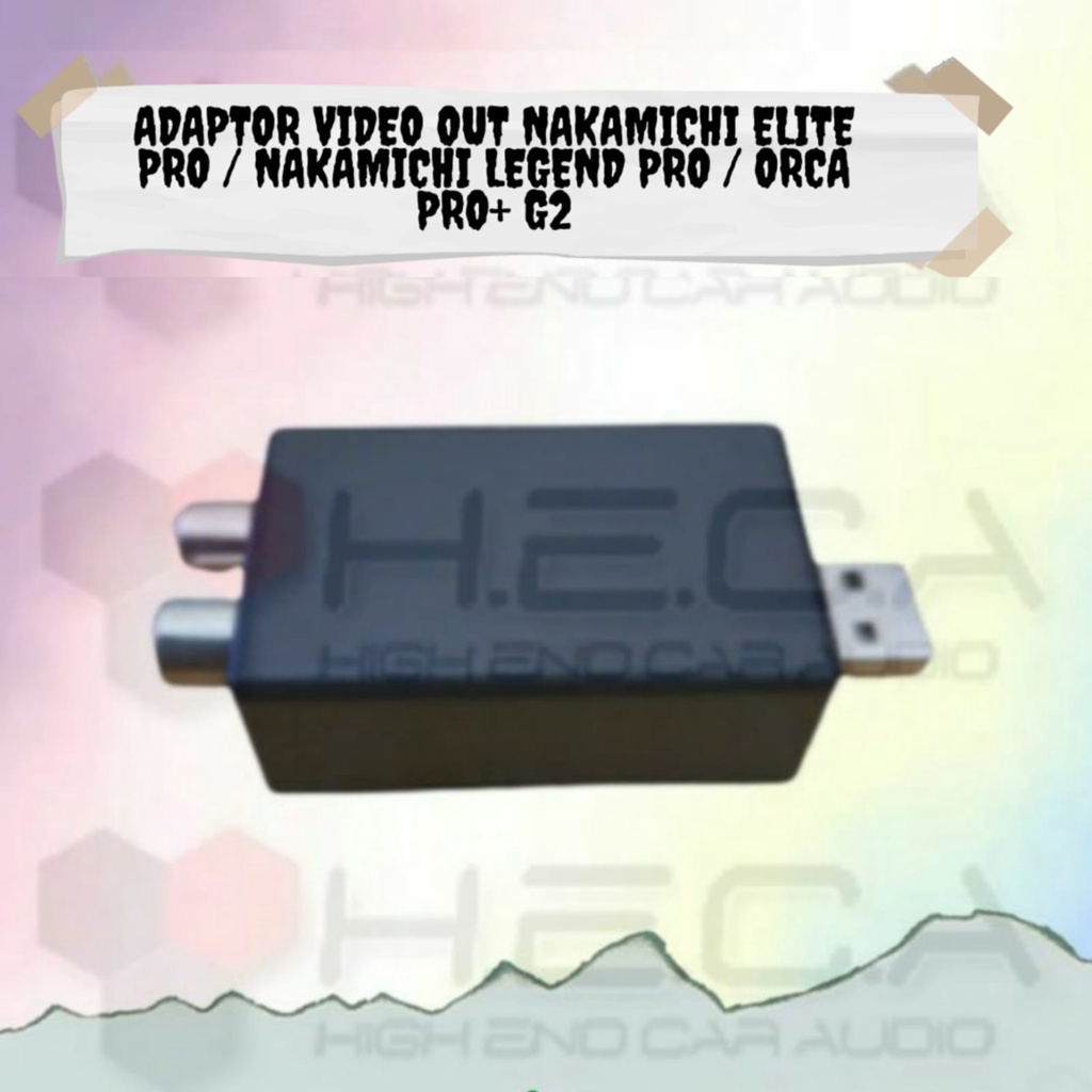 Adaptor Audio Video Out AV Nakamichi Elite PRO Nakamichi Legend PRO ORCA PRO+ G2
