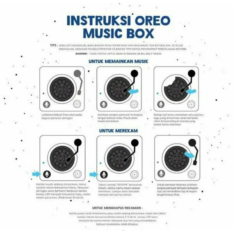 

Ay00! Limited Edition - [ Oreo Music Box + 5 Oreo + Free Gift ]