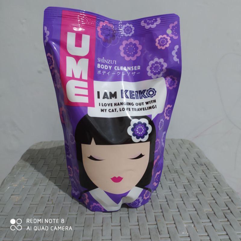 Shinzui Ume 450 ml body cleanser I am Keiko