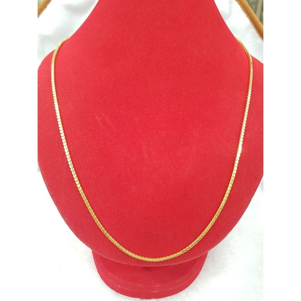KL371J424J kalung gold model italy emas kuning asli ukuran panjang berat 8.100 pj 67.3cm kadar 70% 1
