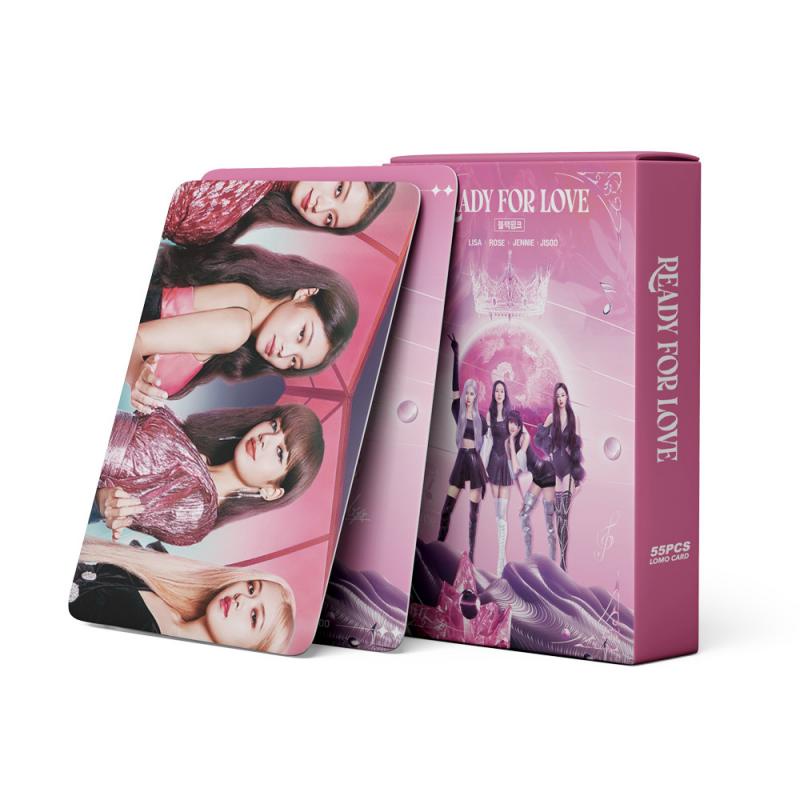 55 Pcs Kartu Foto Lomo Kpop BLACKPINK BORN PINK