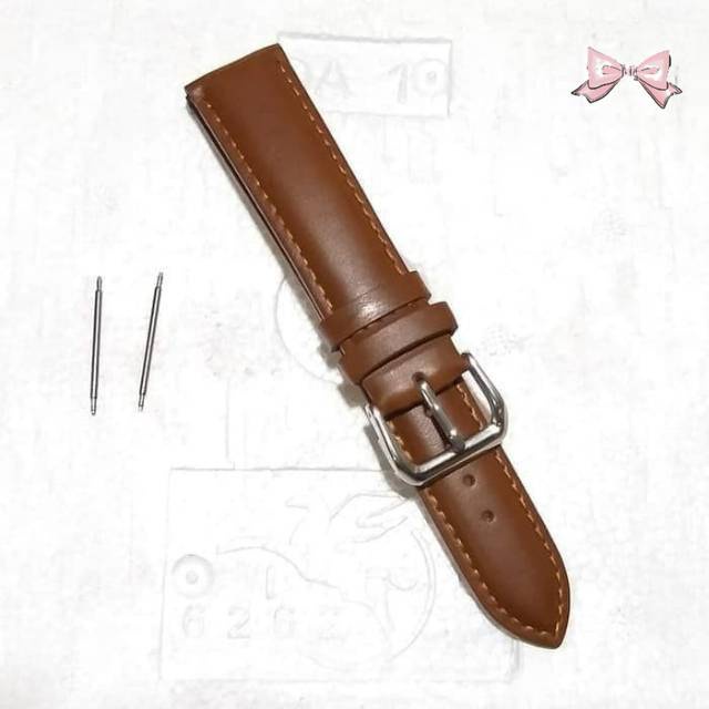 STRAP TALI JAM TANGAN KULIT CASIO EDIFACE