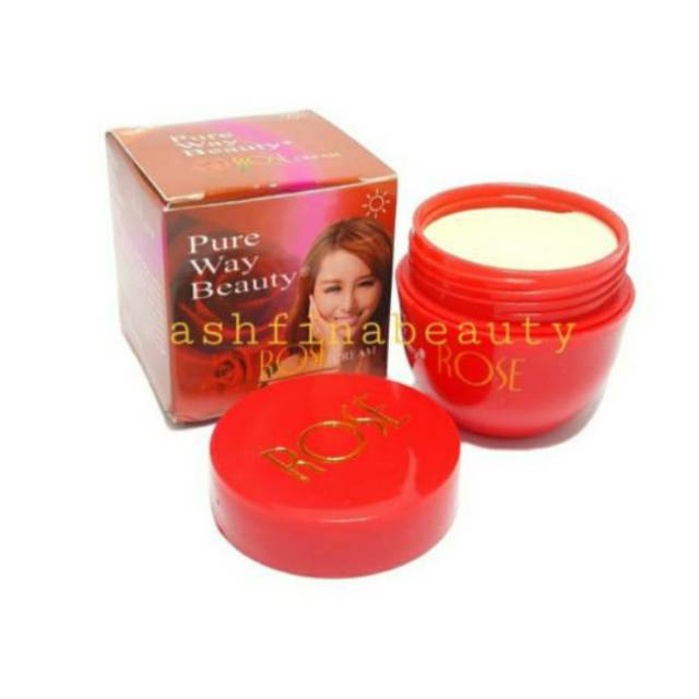 CREAM ROSE PURE WAY BEAUTY BPOM [DAY CREAM]