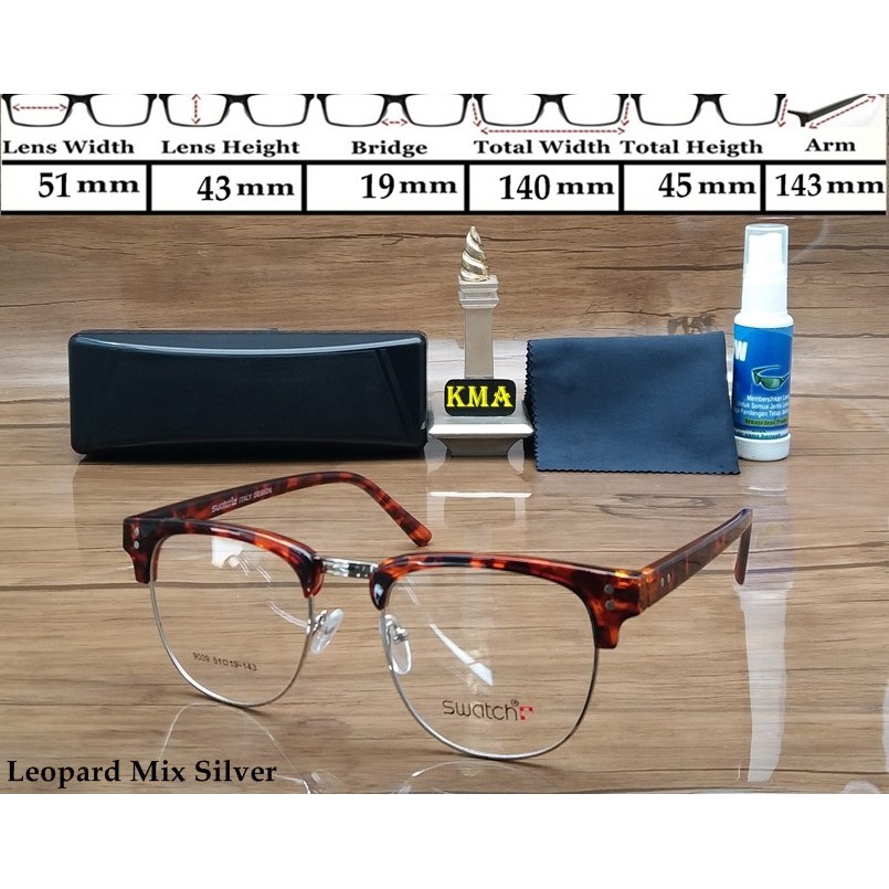 Frame Kacamata Minus SWATCH Clubmaster Kacamata Minus Frame classic