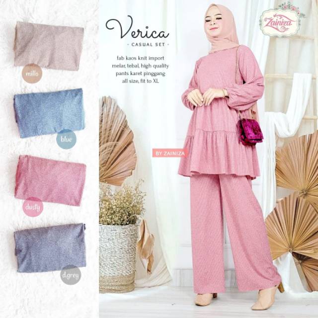 Verica Casual Set Original By Zainiza
