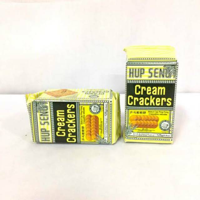 

Hup Seng Mini Cream Crackers 125g / Hupseng Asin