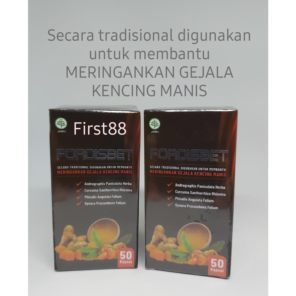 Fordisbet untuk kencing manis / diabetes isi 50 tablet