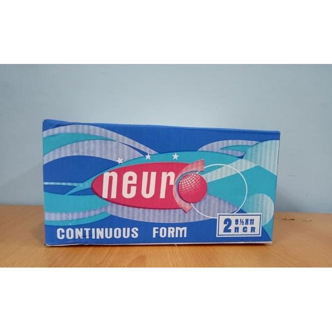 

Continous Form 91/2 x 11 2 Ply/2 ( K2/2 Neuro ) NCR / Kertas Komputer