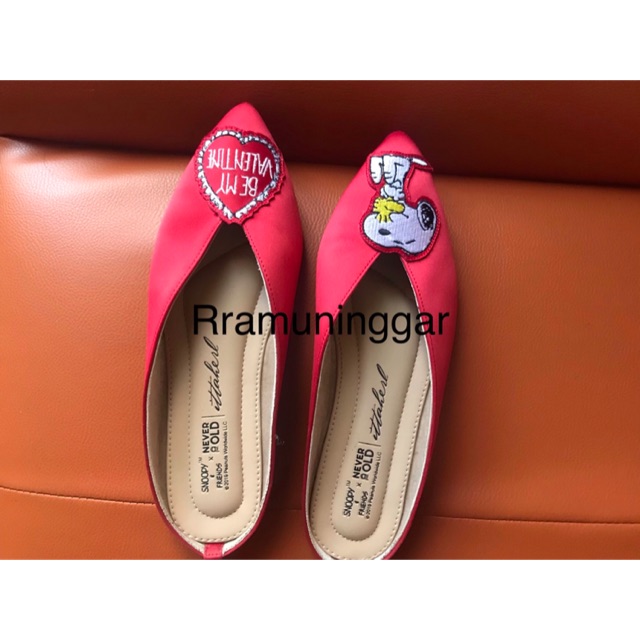 PRELOVED (2kali pake) Ittaherl x snoopy edisi valentine size 40 #ittaherl