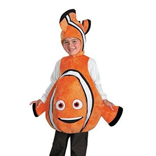 Finding Nemo clown fish kids costume halloween kostum ikan