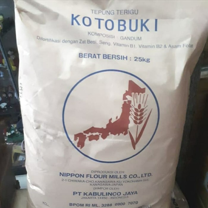 

gtg2011bb Tepung Kotobuki 1 Kg Repack Da01D100