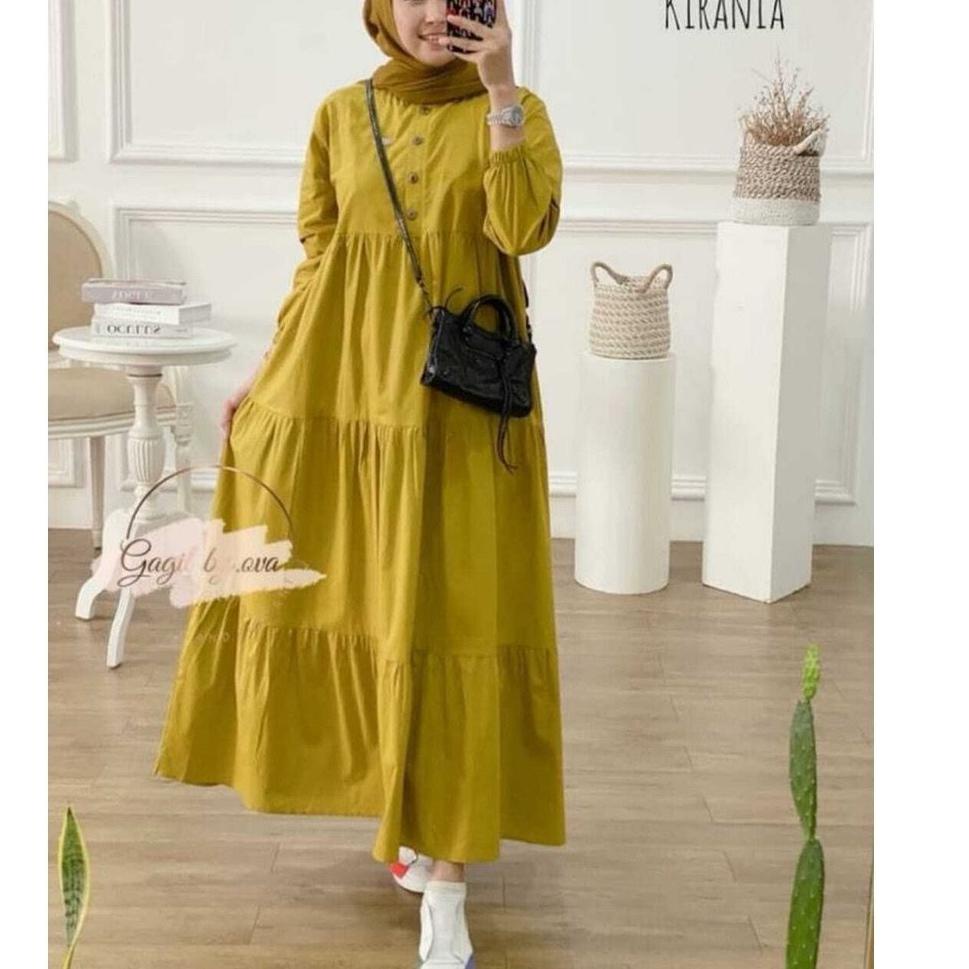 Terbaru.. Kirania Dress/Pakaian Wanita/Dress/Gamis