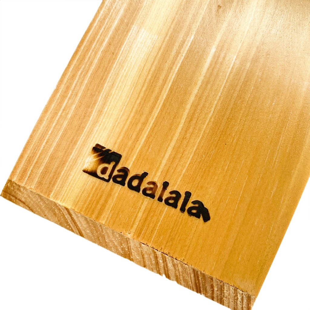 DADALALA Kotak Kayu Serbaguna Ukuran 10x10x14 Cm, Multifungsi Untuk Penyimpanan Pensil dan Sendok