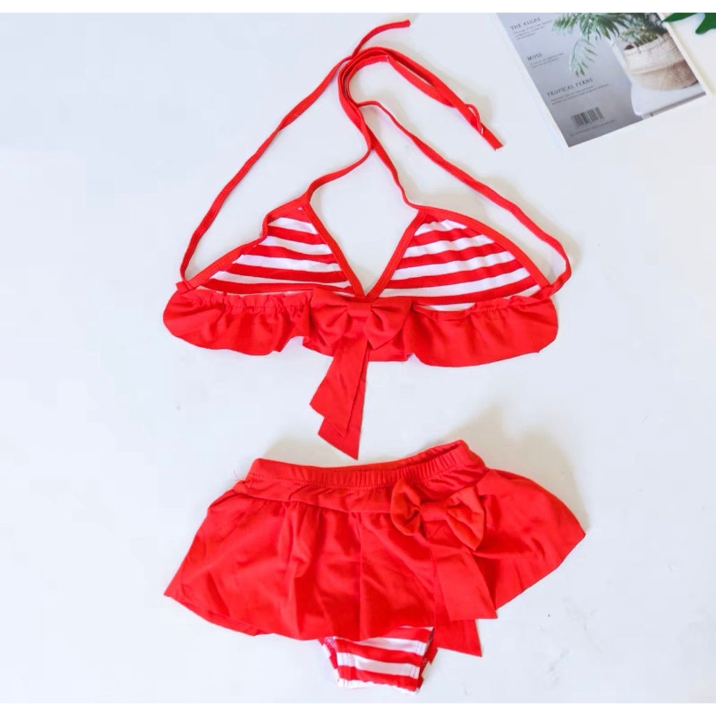 PAKAIAN BAJU RENANG MICKEY MINNIE PINEAPPLE NENAS BIKINI SET SWIMSUIT ANAK BAYI BALITA IMPOR