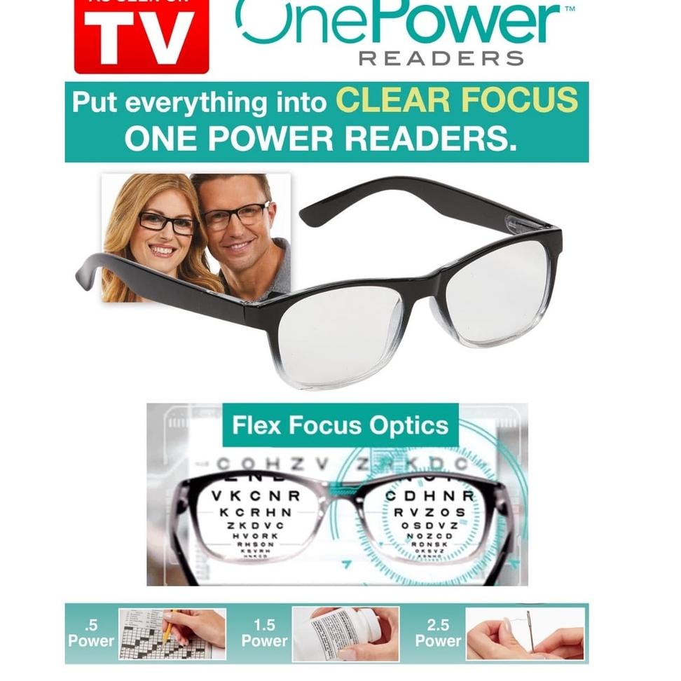 ➽Ready Stok⁑➽ (COD AKTIF) One Power Readers Kacamata One Power Kacamata Baca Plus Kacamata Baca Pria