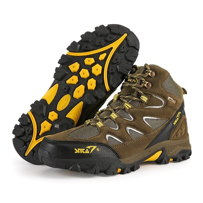 Sepatu Gunung Sepatu Trekking Olah Raga SNTA Pria WaterProof Sepatu Gunung Original
