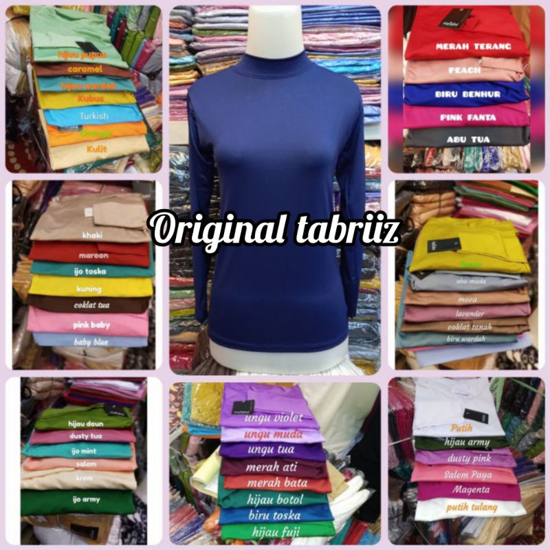 Manset baju lengan panjang bahan spandek premium / manset  baju iner kaftan / manset jumbo/MANSET
