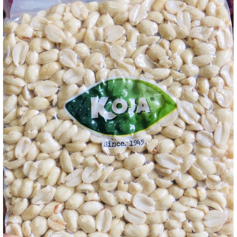 

kacang kupas merk koja kemasan 500 gram