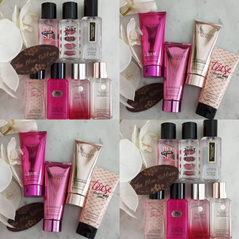 VICTORIA SECRET TRAVEL SIZE MIST (75ml) &amp; LOTION (100ml)