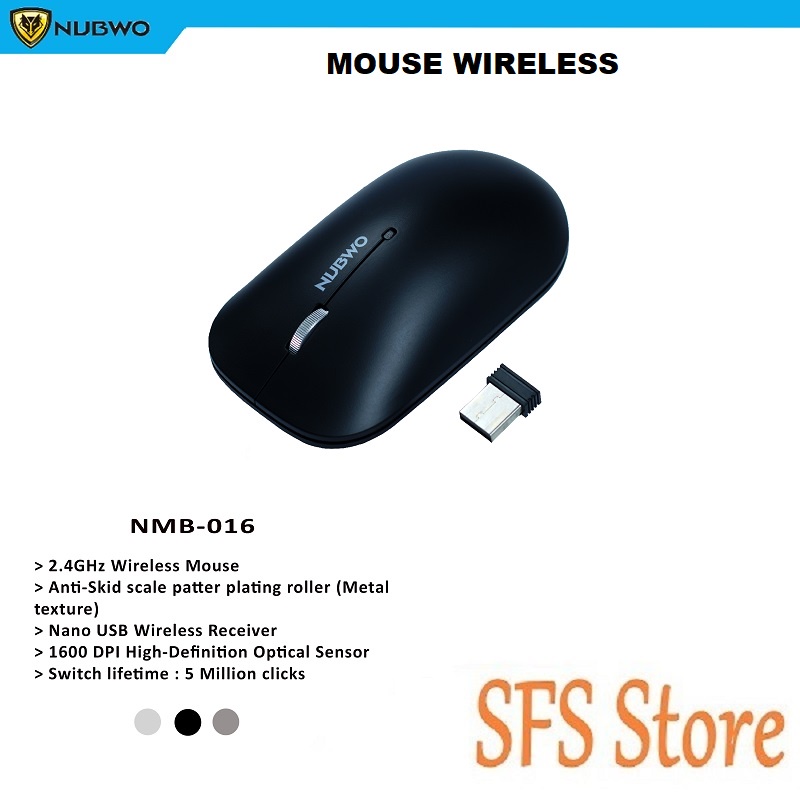 Mouse Nubwo NMB-016 Wireless Mouse
