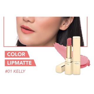 Y.O.U COLOR LIP MATTE FINISHED LIPSTICK / LIPSTIK MATTE 9