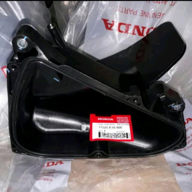 box filter beat fi.17225K16900. case sub assy air cleaner . original ahm