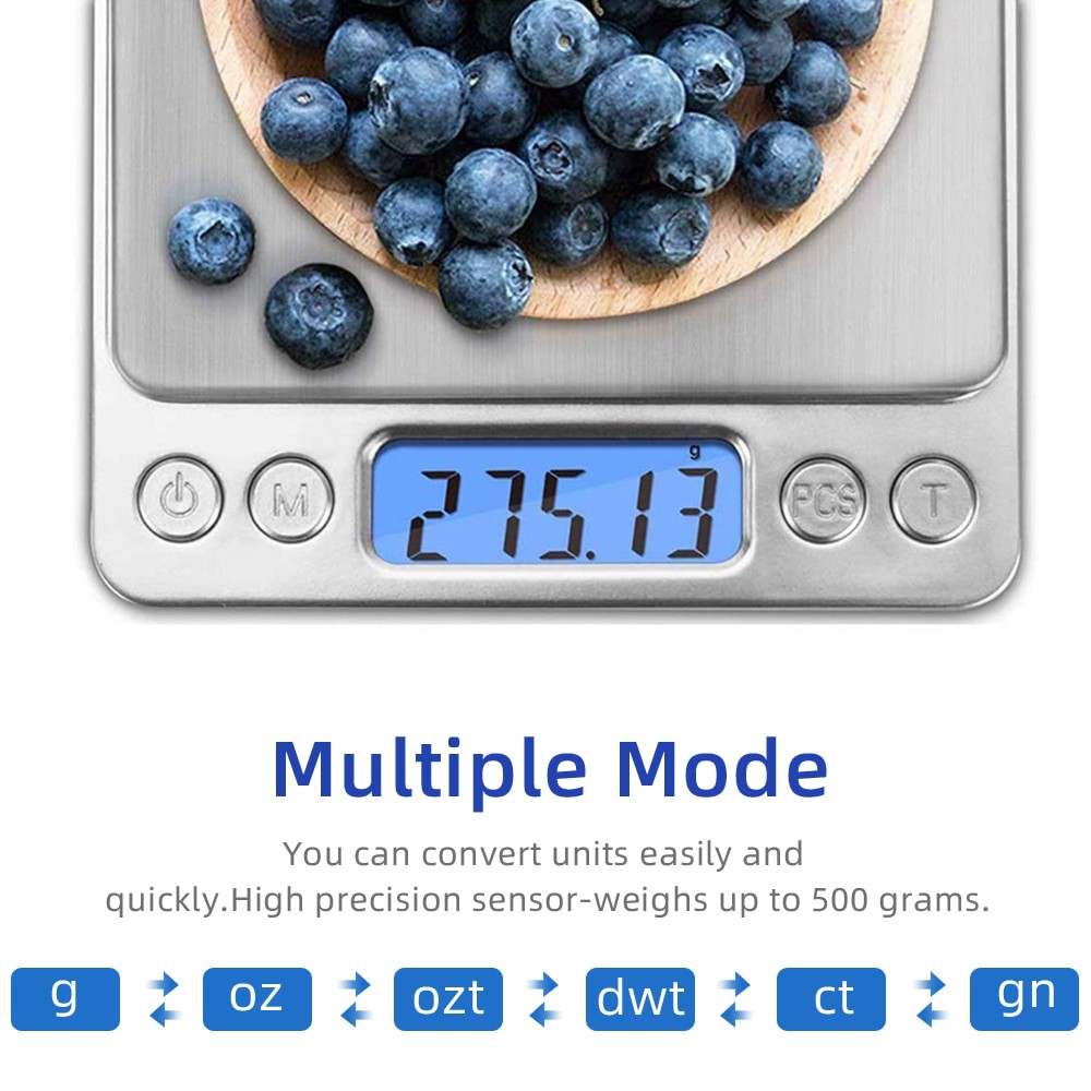 Timbangan Kopi Kue Dapur Mini Digital Scale Taffware Digipounds i2000 Min 0.1g - 0.01g