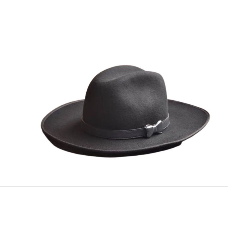 TOPI PRIA MODEL FEDORA IMPORT TOPI LAKEN KULIT WOLL