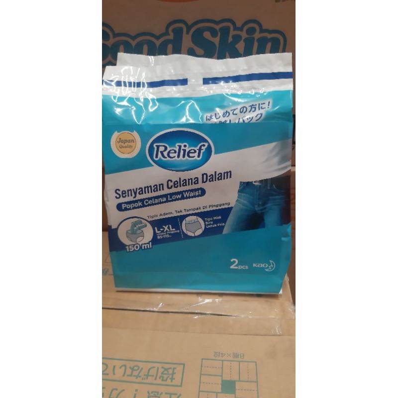 Relief Popok Dewasa Pria L-XL 2S