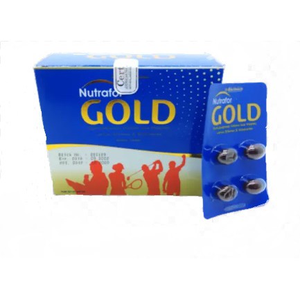 NUTRAFOR GOLD - MULTIVITAMIN UNTUK STAMINA DAN KESEHATAN - 40 CAPS