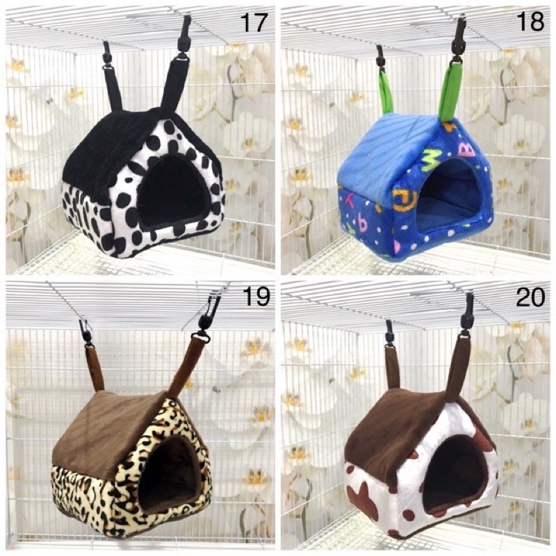 EXOTICGOODS MINI TENT POUCH SUGAR GLIDER TEMPAT TIDUR SUGAR GLIDER SLEEPING SUGAR GLIDER BED SUGAR GLIDER HAMOCK