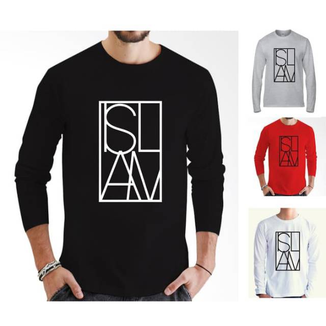 Kaos Dakwah Islam lengan panjang