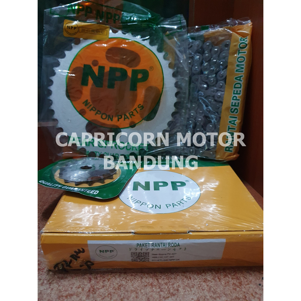 GEAR GIR SET PAKET SUPRA FIT NEW 40T NPP GIRSET