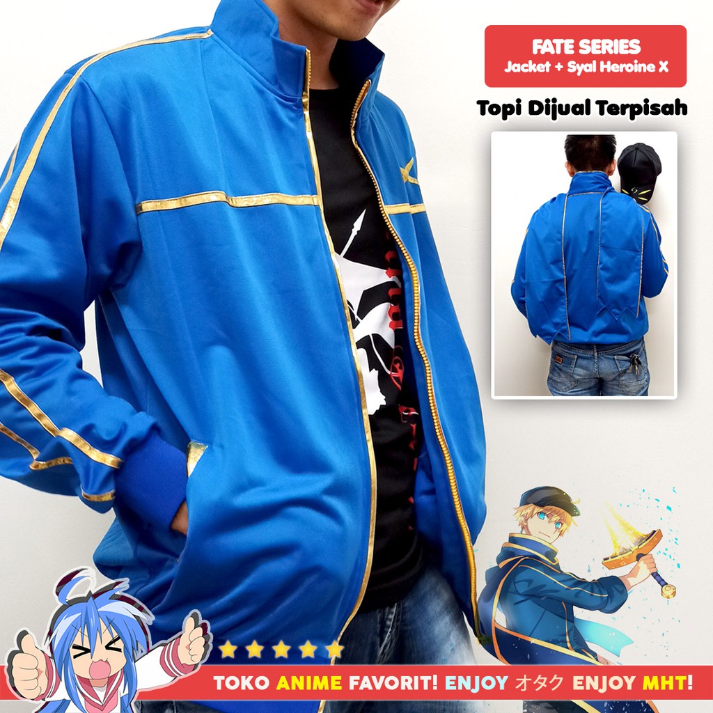 Jaket Anime Cosplay FATE - Mysterious Heroine X + Syal - HQ Bordir myhobbytown