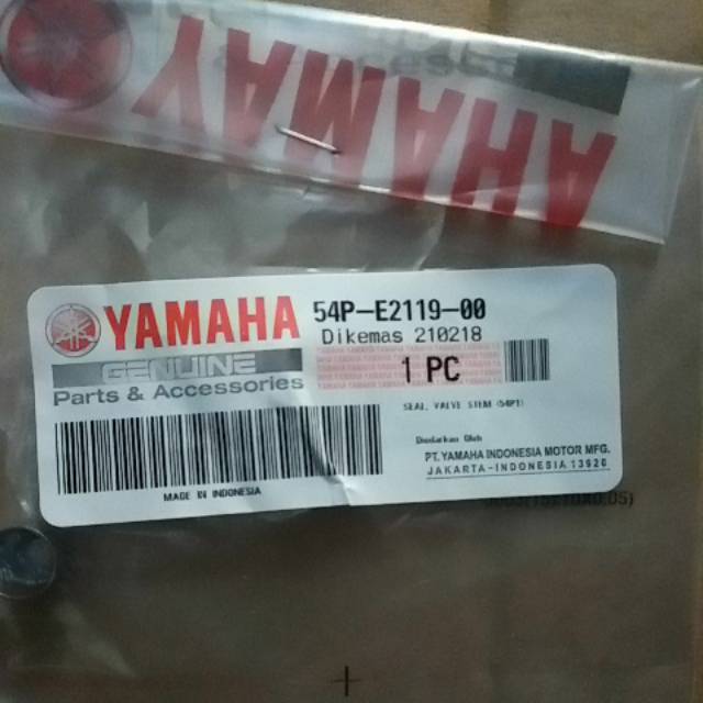 Seal Sil Klep Yamaha Mio J Mio GT Mio M3 Vega X Ride Lexi Jupiter Z Aerox Fino N Max 54P E2119 00 1pcs