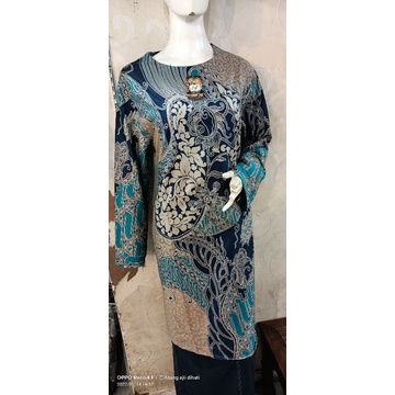 BAJU BATIK TUNIK KATUN PRIMA M L XL XXL TIDAK LUNTUR BISA COD &amp; GOSEND MODEL TERKINI TUNIK BATIK