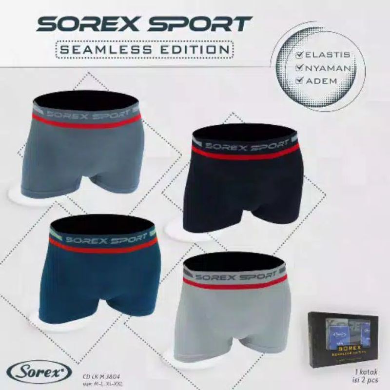 SOREX Man cd Boxer Seamless Sport 3804 Cd Boxer Sport Original