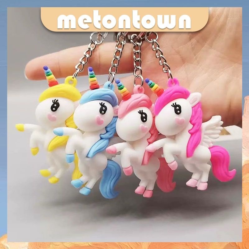 GANTUNGAN KUNCI 3D UNICORN BERSAYAP LUCU IMUT