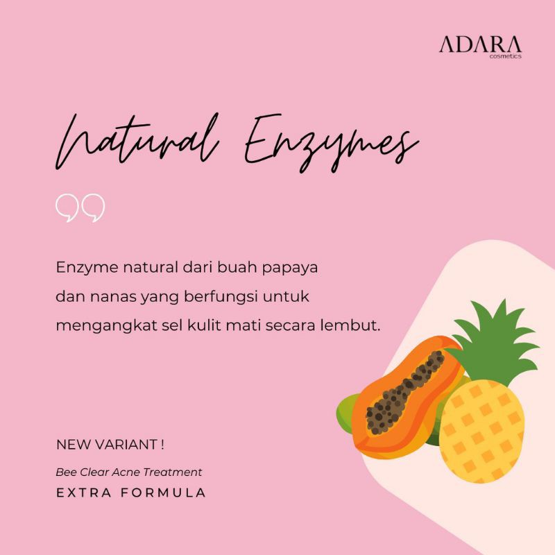 ADARA BEE CLEAR EXTRA FORMULA - OBAT JERAWAT