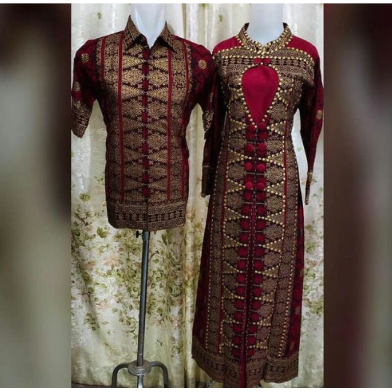 couplehitz gamis songket Palembang