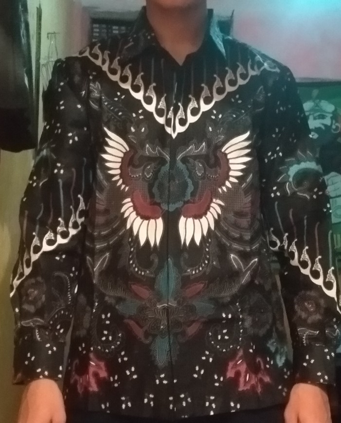 Batik Couple Keluarga Sania Ruffle Ori Ndoro Jowi Kupu Kuning