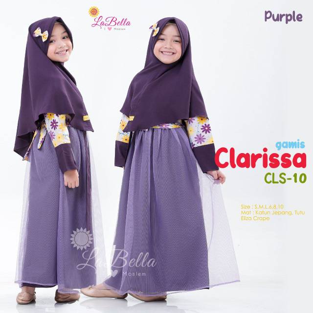 Gamis set anak Clarissa by LaBella